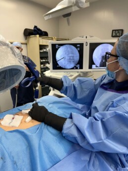 Minimally Invasive Lumbar Decompression procedure