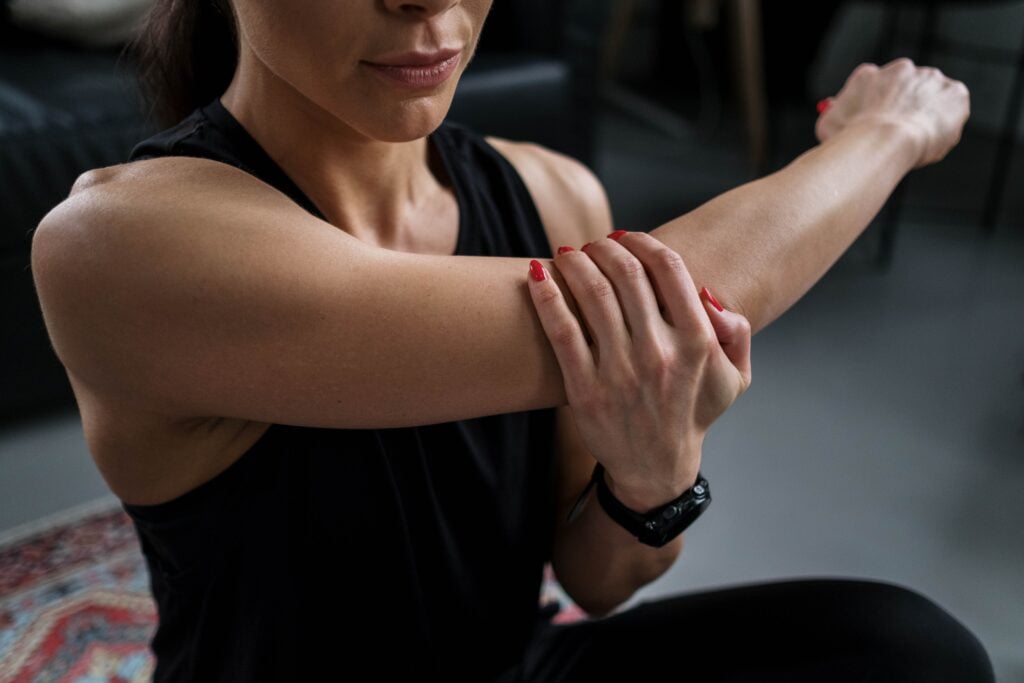 treating muscle pain with radial shockwave therapy